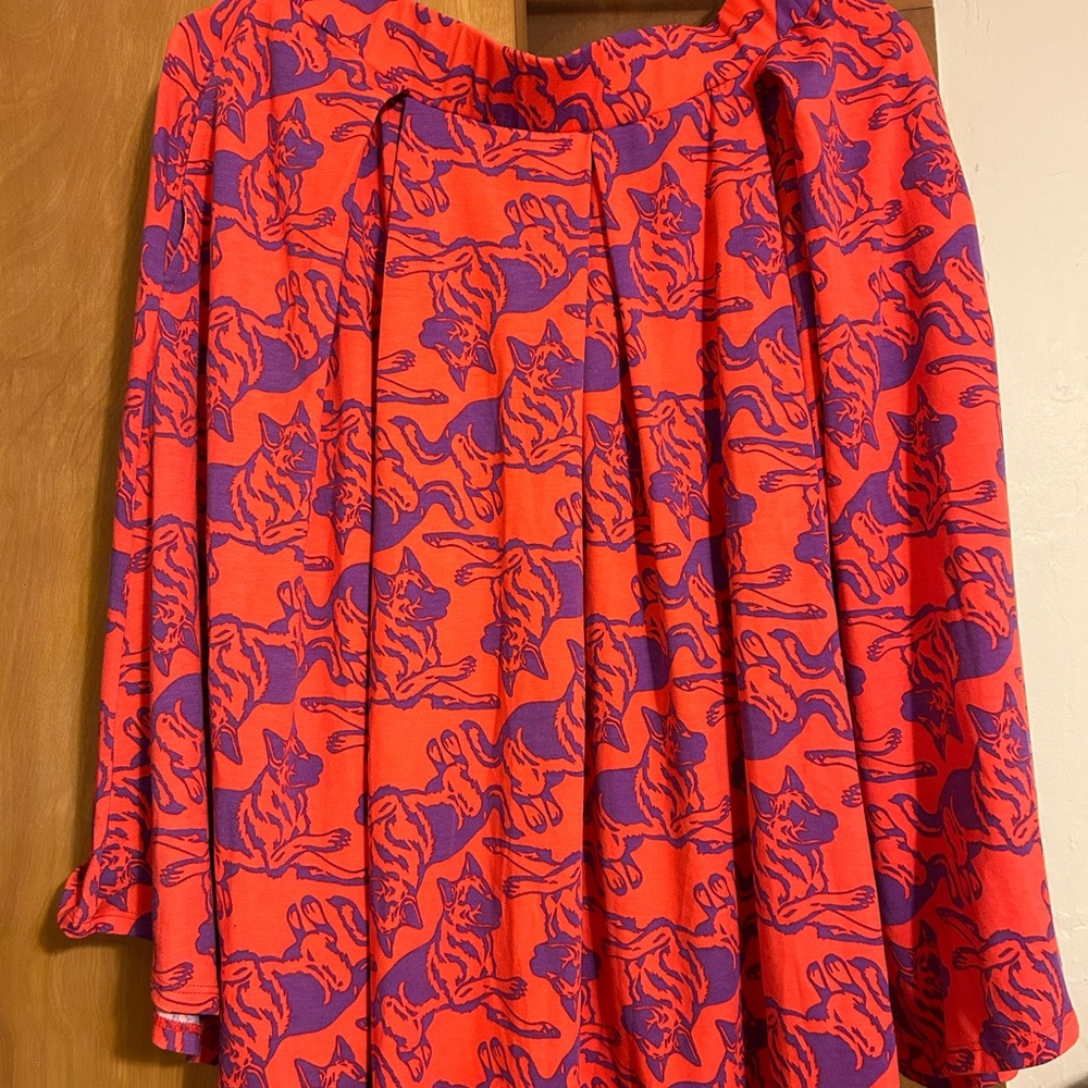 German Shepard print LuLaRoe Madison Skirt